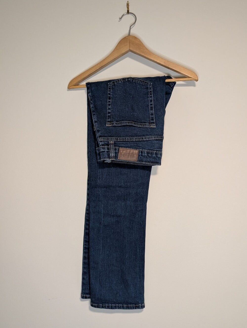 Kirkland Men's Dark Blue Straight-Leg Jeans Size 32